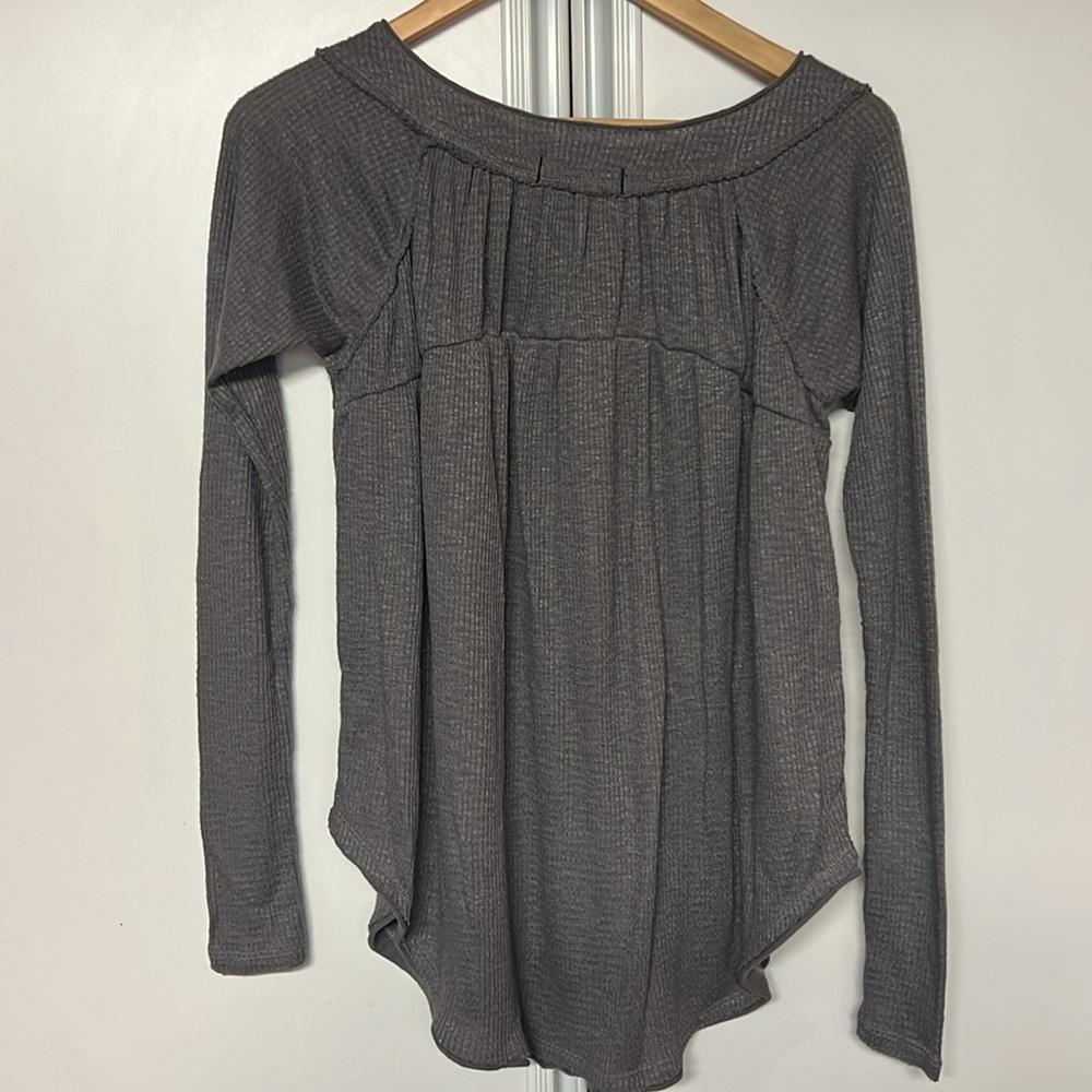 We The Free Ribbed Henley - Picture 4 of 4